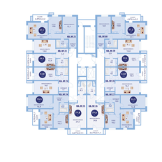 Квартира 57,2 м², 2-комнатная - изображение 3