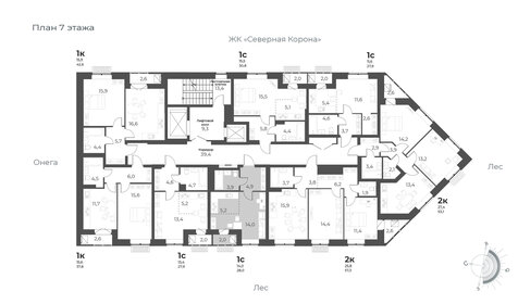 Квартира 28 м², студия - изображение 2