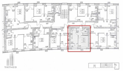 32,8 м², 1-комнатная квартира 4 500 000 ₽ - изображение 47