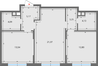 73,5 м², 3-комнатная квартира 6 790 000 ₽ - изображение 33