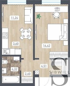 63 м², 2-комнатная квартира 2 150 000 ₽ - изображение 92