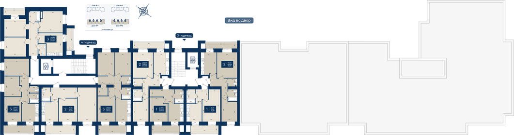 34,9 м², 1-комнатная квартира 5 125 890 ₽ - изображение 23