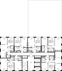 42,6 м², 1-комнатная квартира 12 509 999 ₽ - изображение 46