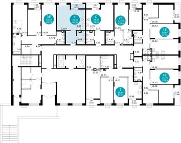 55 м², 1-комнатная квартира 11 000 000 ₽ - изображение 105