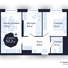 Квартира 52,2 м², 2-комнатная - изображение 4