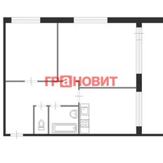 Квартира 44,2 м², 2-комнатная - изображение 3