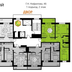 Квартира 67,4 м², 2-комнатная - изображение 2