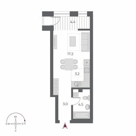 28,6 м², квартира-студия 5 800 000 ₽ - изображение 57