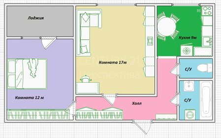 55,4 м², 2-комнатная квартира 10 600 000 ₽ - изображение 138