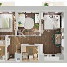 Квартира 64,9 м², 3-комнатная - изображение 3