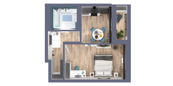36 м², 1-комнатная квартира 8 500 000 ₽ - изображение 93