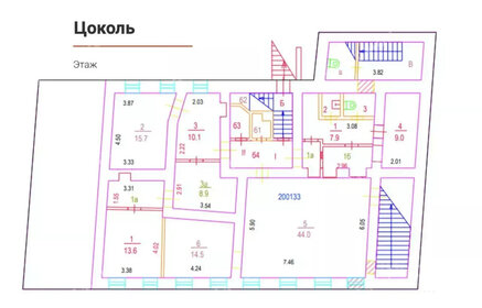 78 м², торговое помещение 66 000 ₽ в месяц - изображение 76