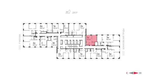 36,6 м², 1-комнатная квартира 16 057 701 ₽ - изображение 38