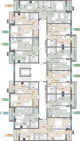 37,8 м², 1-комнатная квартира 4 495 820 ₽ - изображение 39