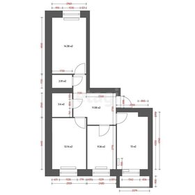 Квартира 67,1 м², 3-комнатная - изображение 1