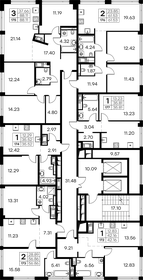 Квартира 42,2 м², 1-комнатная - изображение 2