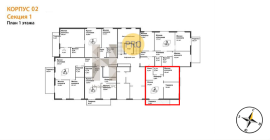 44,9 м², 2-комнатная квартира 7 600 000 ₽ - изображение 39