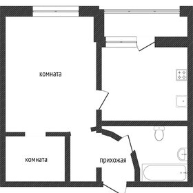 Квартира 45,7 м², 1-комнатная - изображение 1