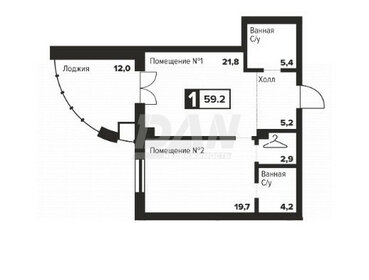 65 м², 3-комнатная квартира 6 750 000 ₽ - изображение 31