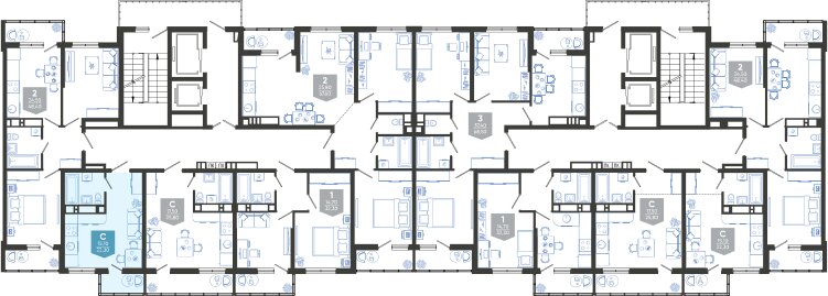 Квартира 22,3 м², студия - изображение 2