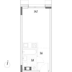 22,1 м², апартаменты-студия 4 862 000 ₽ - изображение 33