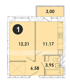 37,2 м², 1-комнатная квартира 4 616 748 ₽ - изображение 26