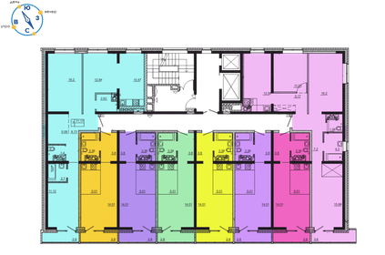 74 м², 3-комнатная квартира 6 657 300 ₽ - изображение 2