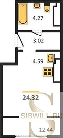 23 м², апартаменты-студия 3 890 000 ₽ - изображение 8