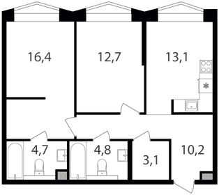 64 м², 2-комнатная квартира 27 808 000 ₽ - изображение 48