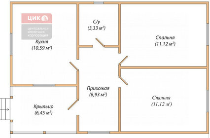 123,7 м² дом, 22 сотки участок 2 200 000 ₽ - изображение 18