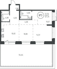 134 м², 2-комнатная квартира 17 588 790 ₽ - изображение 9