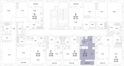 22,1 м², квартира-студия 5 931 683 ₽ - изображение 7