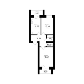59,3 м², 2-комнатная квартира 6 104 810 ₽ - изображение 32