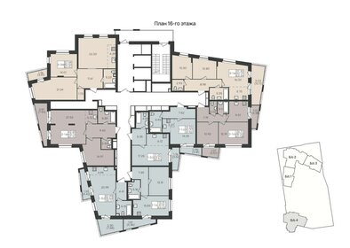 29,1 м², квартира-студия 8 100 000 ₽ - изображение 109