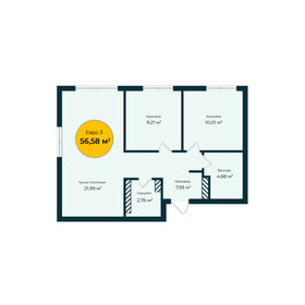 66 м², 3-комнатная квартира 5 930 000 ₽ - изображение 8