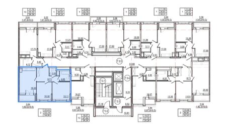 Квартира 55 м², 2-комнатная - изображение 1