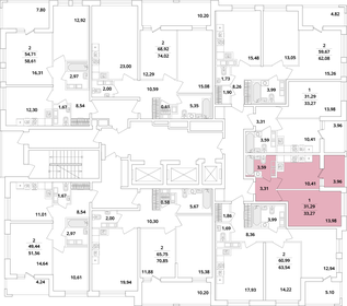 Квартира 33,3 м², 1-комнатная - изображение 2