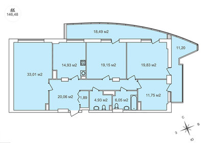 295 м², 7-комнатная квартира 44 950 000 ₽ - изображение 44