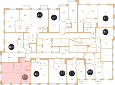63,6 м², 2-комнатная квартира 14 822 617 ₽ - изображение 14