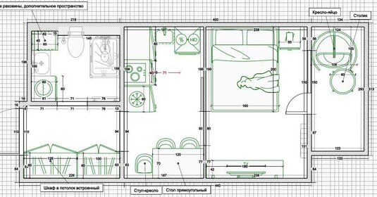 25 м², 1-комнатная квартира 8 700 000 ₽ - изображение 53