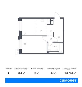 47,3 м², 1-комнатные апартаменты 20 616 984 ₽ - изображение 13