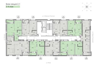 37 м², квартира-студия 4 350 000 ₽ - изображение 104