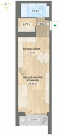 29,2 м², квартира-студия 6 050 000 ₽ - изображение 97