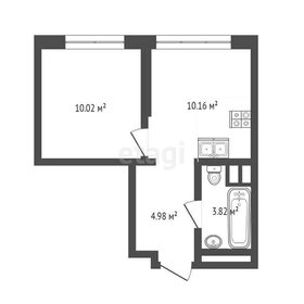 Квартира 30 м², 1-комнатная - изображение 1