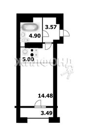 Квартира 31,4 м², студия - изображение 1