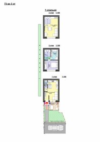 Квартира 73 м², 1-комнатная - изображение 1