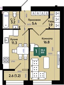 40 м², 1-комнатная квартира 4 120 000 ₽ - изображение 77