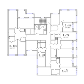 79,9 м², 2-комнатная квартира 32 630 000 ₽ - изображение 80