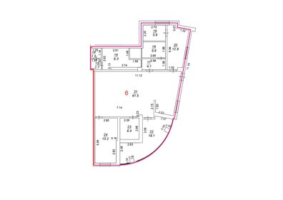 142,1 м², помещение свободного назначения - изображение 5