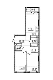 57,4 м², 3-комнатная квартира 5 000 000 ₽ - изображение 28